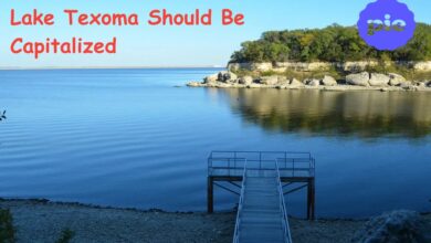 Lake Texoma Should Be Capitalized