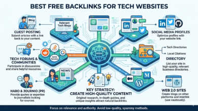 Best Free Backlinks for Tech Websites