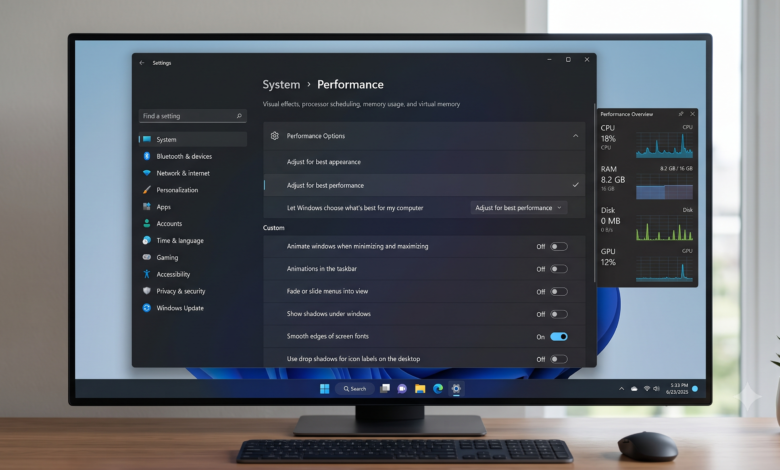 Windows 11 Performance Settings
