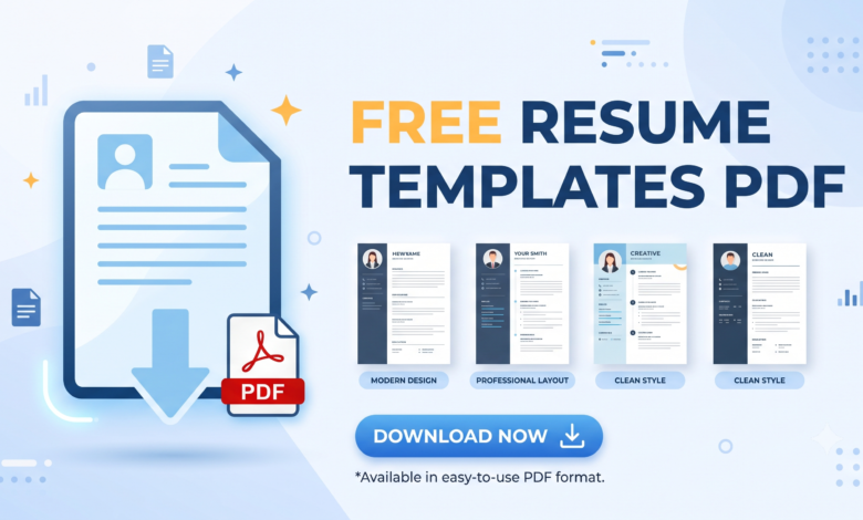Free Resume Templates PDF